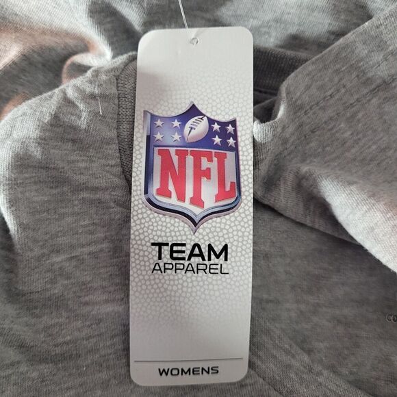 NFL Team Apparel Minneapolis Vikings Long Sleeve TShirt Women's Plus 2X Gray NEW - Picture 6 of 7